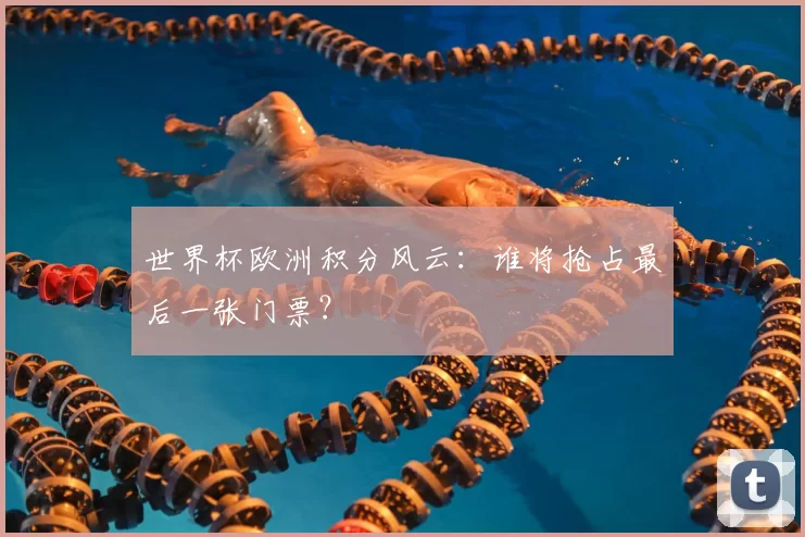 世界杯欧洲积分风云:谁将抢占最后一张门票?