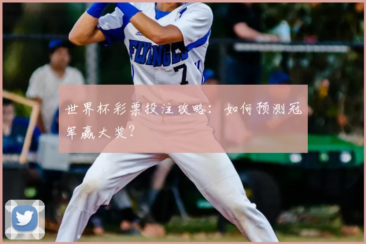 世界杯彩票投注攻略：如何预测冠军赢大奖？